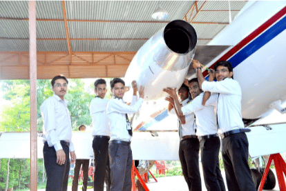 Indira Institute of Aircraft Engineering Aircraft Facility Practicals in Campus photo 12